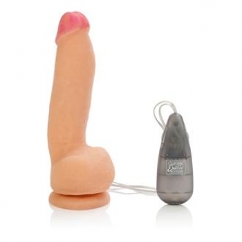 Max Vibrating Cock & Balls with Suction Cup