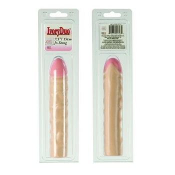 7.5 inch Jr Ivory Life-Like Dildo - Realistic Pleasure