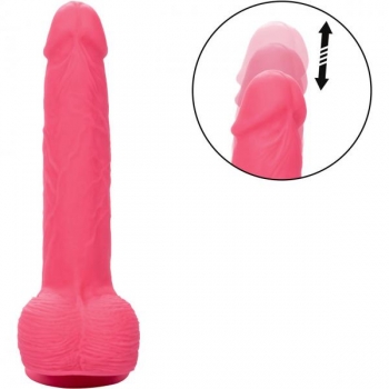 Rechargeable Rumbling & Thrusting Silicone Stud - 7