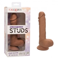 5-Inch Dual Density Realistic Silicone Dildo with Suction Cup Base