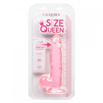 Size Queen 6in Pink - Realistic Dildo