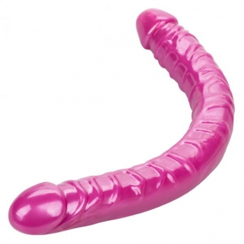 Size Queen 17in Pink Extra Long Dildo