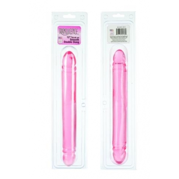 Translucence 12 Inch Smooth Double Dildo