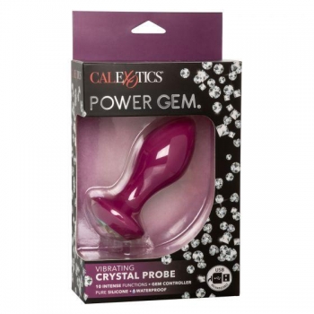 Power Gem Vibrating Crystal Probe Purple