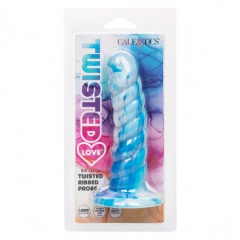 Twisted Love Twisted Ribbed Probe Blue