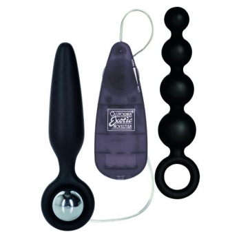 Booty Call Premium Vibro Kit - Black