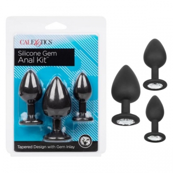 Silicone Gem Anal Kit - 3 Piece Set