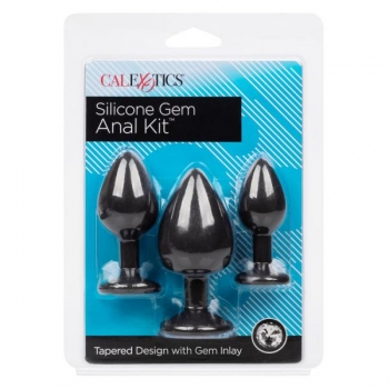 Silicone Gem Anal Kit - 3 Piece Set