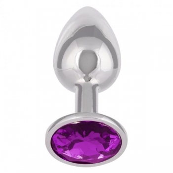 Jewel Small Amethyst Plug