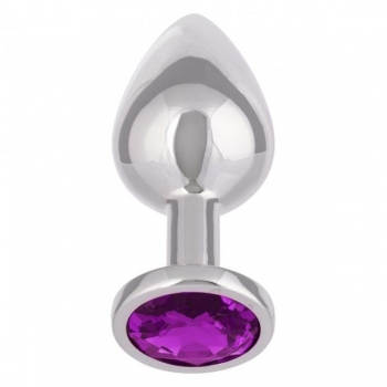 Jewel Large Amethyst Plug