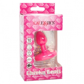 Cheeky Gems Vibrating Probe Small Pink