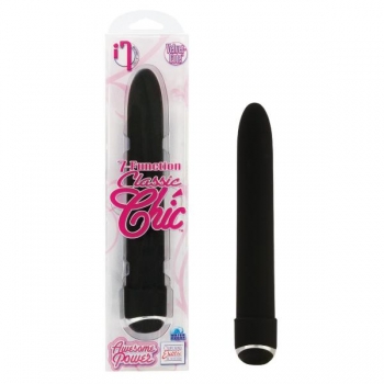 7 Function Classic Chic Standard Black Vibrator