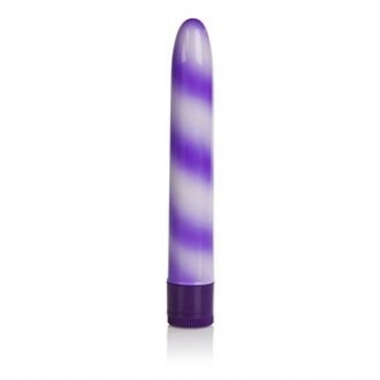 Candy Cane Vibrator - Purple