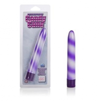 Candy Cane Vibrator - Purple