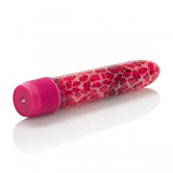 Pink Mini Leopard Massager 4.5