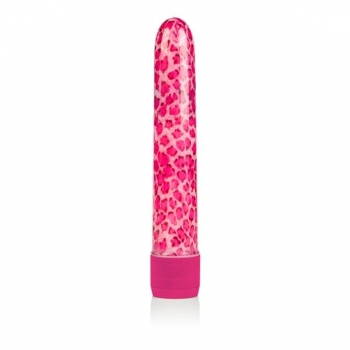 Pink Leopard Waterproof 6.5 Inch Massager