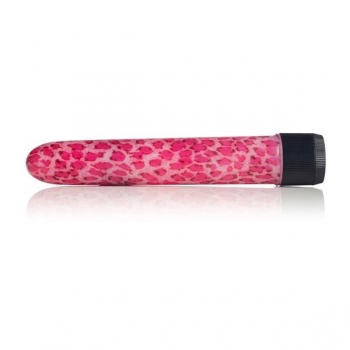 Pink Leopard Waterproof 6.5 Inch Massager