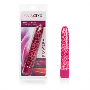 Pink Leopard Waterproof 6.5 Inch Massager