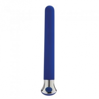 Risque 10 Function Slim Blue Vibrator