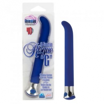 Risque G 10 Function Blue Vibrator