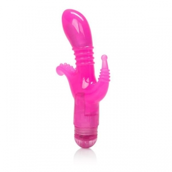 Triple Tease Pink Vibrator