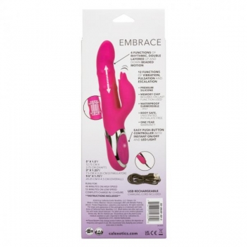 Enchanted Embrace Pink Dual Stimulator Vibrator