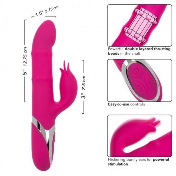 Enchanted Embrace Pink Dual Stimulator Vibrator