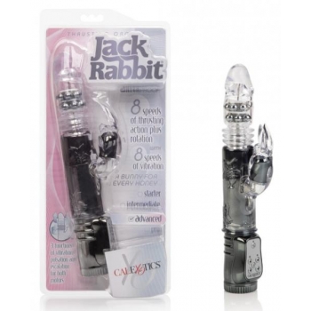 Jack Rabbit Thrusting Orgasm Bunny Vibe Black