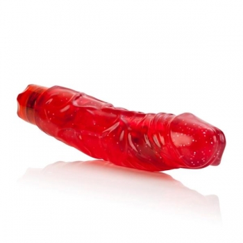 Love Vibes Big Boy Lover Vibrating Dildo - Red