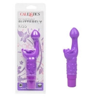 Rechargeable Butterfly Kiss Vibrator - Purple