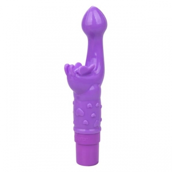 Rechargeable Butterfly Kiss Vibrator - Purple