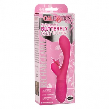 Butterfly Kiss Flutter Pink Rabbit Vibrator