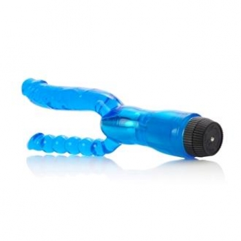 Dual Penetrator Vibrator Blue