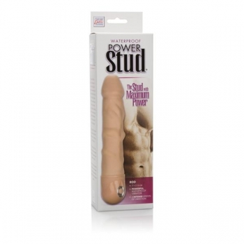 Power Stud Rod - Ivory Vibrating Dildo