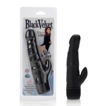 Black Velvet 5 Inch Clitoral Stimulator