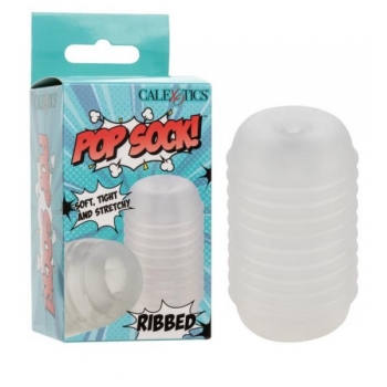 Pop Sock! Ribbed - Clear