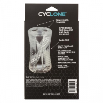 Cyclone Dual Ribbed Stroker - Ultimate Pleasure Experience