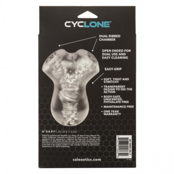 Cyclone Dual Chamber Stroker: Unparalleled Pleasure Experience