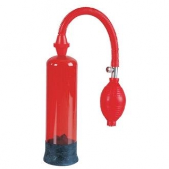 Fireman's Pump Classic Red Penis Pump