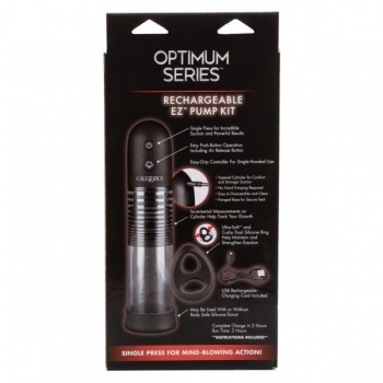 Optimum Rechargeable EZ Penis Pump Kit Clear