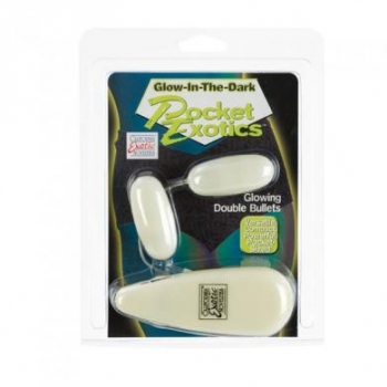 Glow in the Dark Double Bullet Vibrator