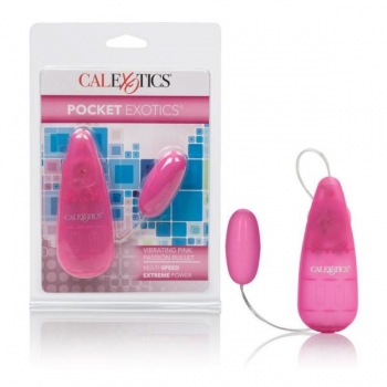 Pocket Exotics Vibrating Pink Passion Bullet