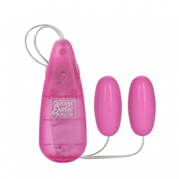 Pocket Exotics Dual Pink Passion Bullet Vibrators