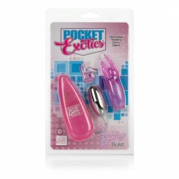 Pocket Exotic Snow Bunny Bullet Pink Vibrator