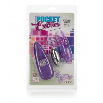 Pocket Exotic Snow Bunny Bullet Purple Vibrator