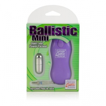 Ballistic Bullet Mini Vibrator in Purple