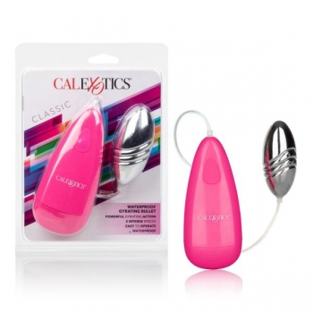 Classic Waterproof Gyrating Bullet Vibrator Pink