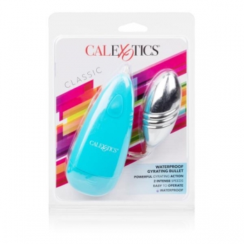 Classic Waterproof Gyrating Bullet Vibrator Blue