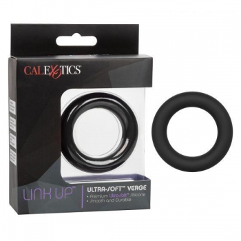 Link Up Ultra-soft Verge Black Cock Ring