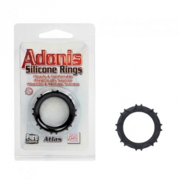 Atlas Silicone Enhancement Ring - Black